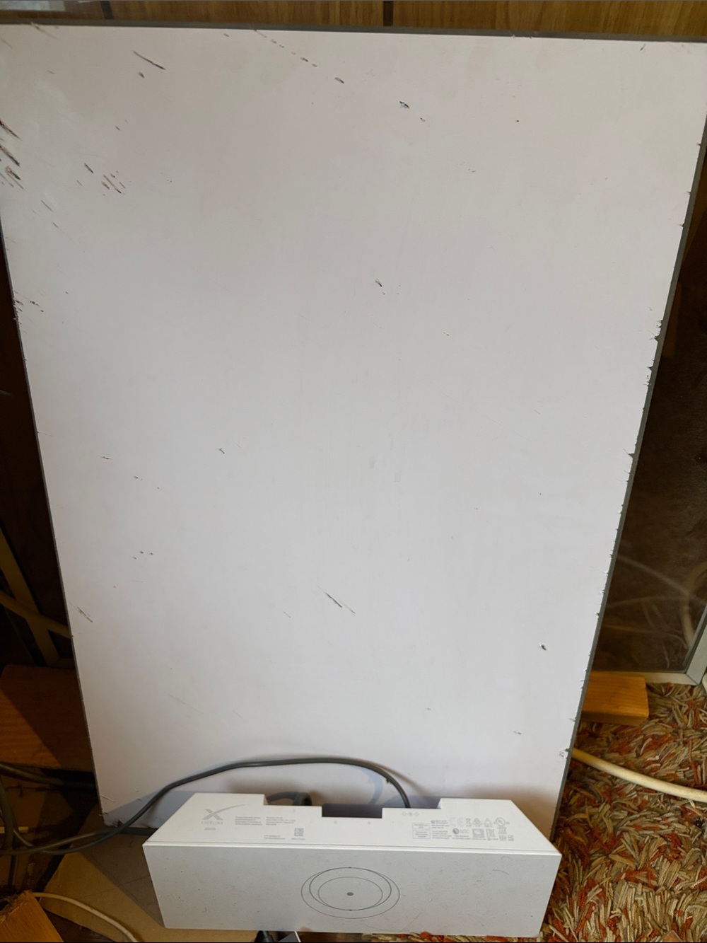 Starlink Satellite Internet With Satellite and Router Box. Elon Musk Internet